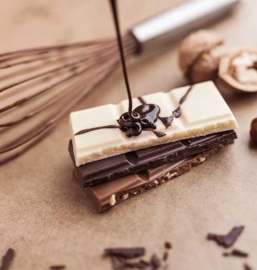 delicious chocolate bars with melted chocolate 2024 09 18 07 48 01 utc 1
