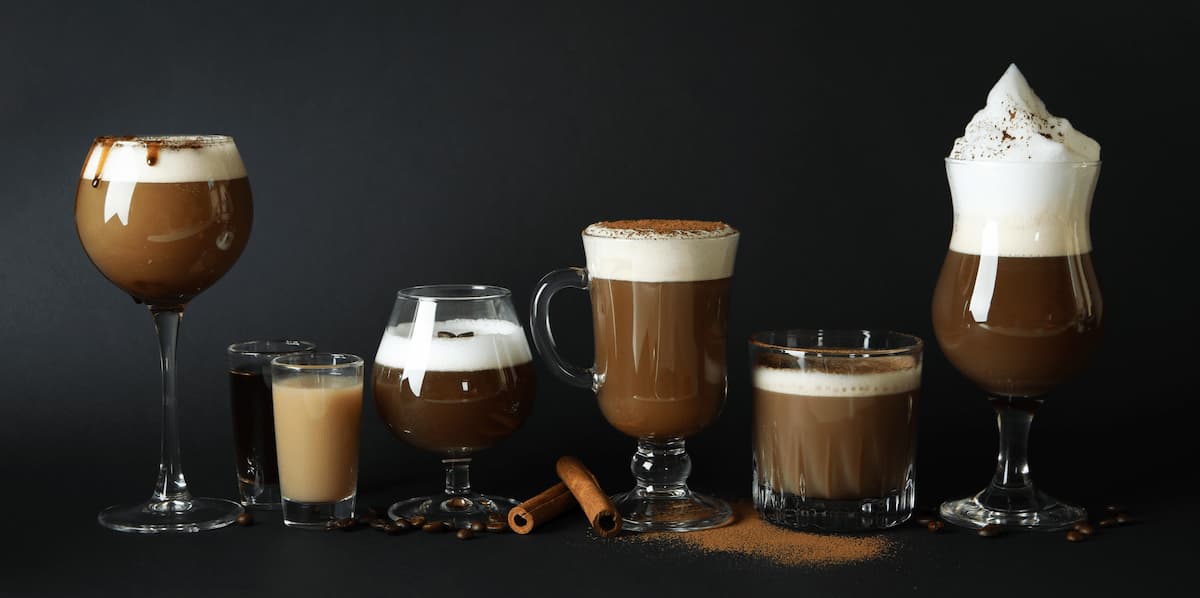 concept of delicious drink with irish coffee on bl 2025 03 25 09 52 15 utc 1